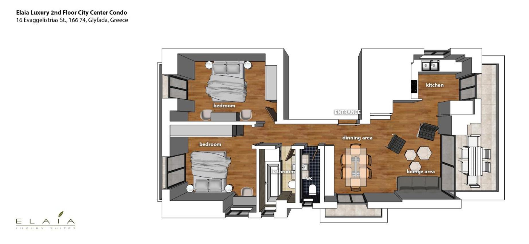 Elaia Luxury Condo Glyfada Atenas Exterior foto